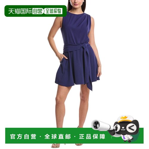 自营Black Halo Emsley Mini Dress - Blue 连衣裙美国直发奥莱