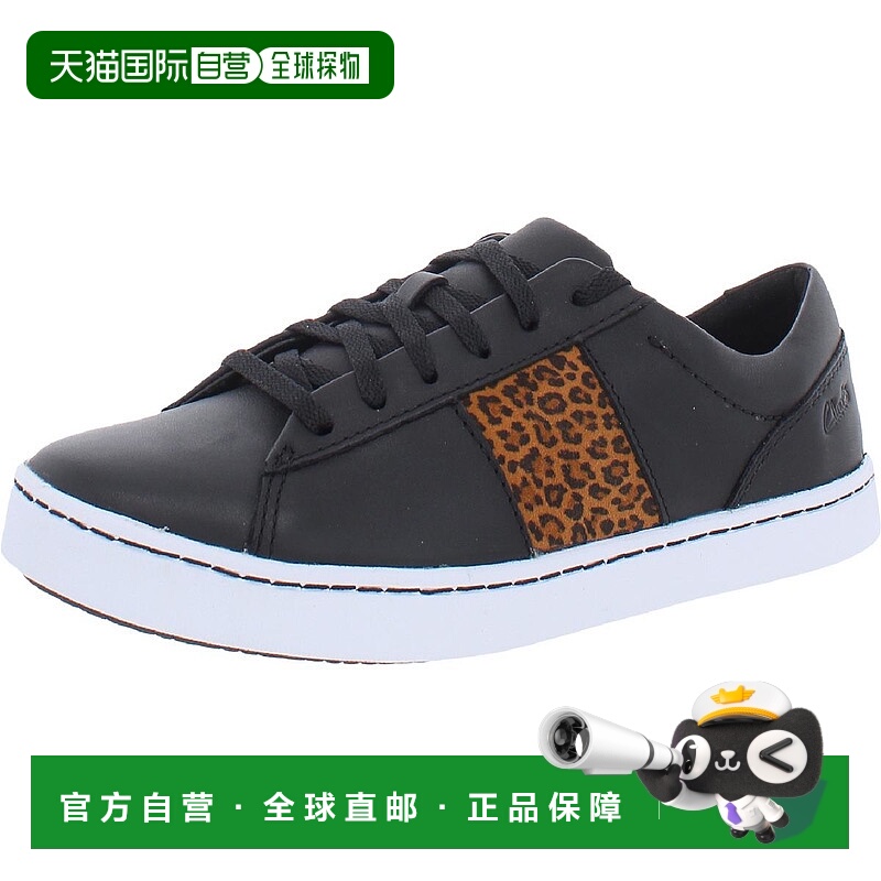 自营clarksPawey Springs Womens Faux Leather Casual Casual an