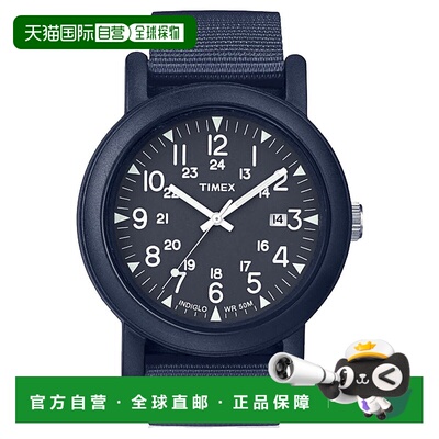 自营Timex Men's Camper Blue Dial Watch - blue 美国奥莱直发