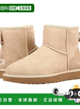 1h可退 【美国直邮】ugg 女士 靴子雪地靴短靴女靴一脚蹬
