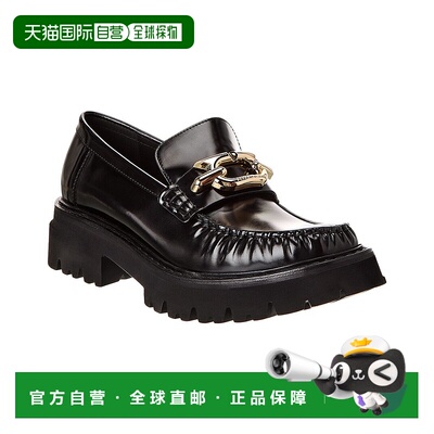 自营 salvatore ferragamoFerragamo Ingrid Leather Loafer - wh