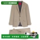 beig slim bossTwo 自营hugo piece suit cloth fit stretch