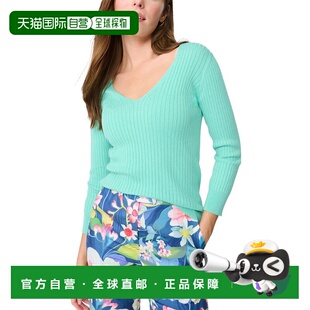 自营J.McLaughlin Anouk Sweater - green 美国奥莱直发毛衣