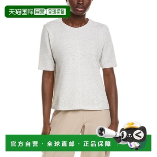white 自营EILEEN Top Crewneck 美国奥莱直发上衣 FISHER