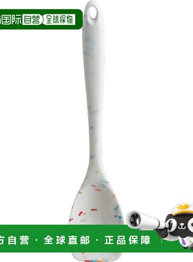 自营 Trudeau Confetti 硅胶勺子刮刀，11 英寸 - 白色 美国奥莱