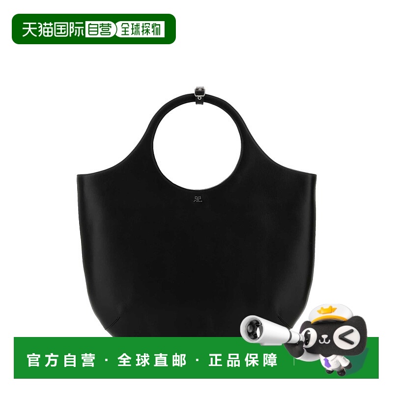 1h可退 香港直邮潮奢 Courreges 女士 大号徽标手提包 224GSA103C