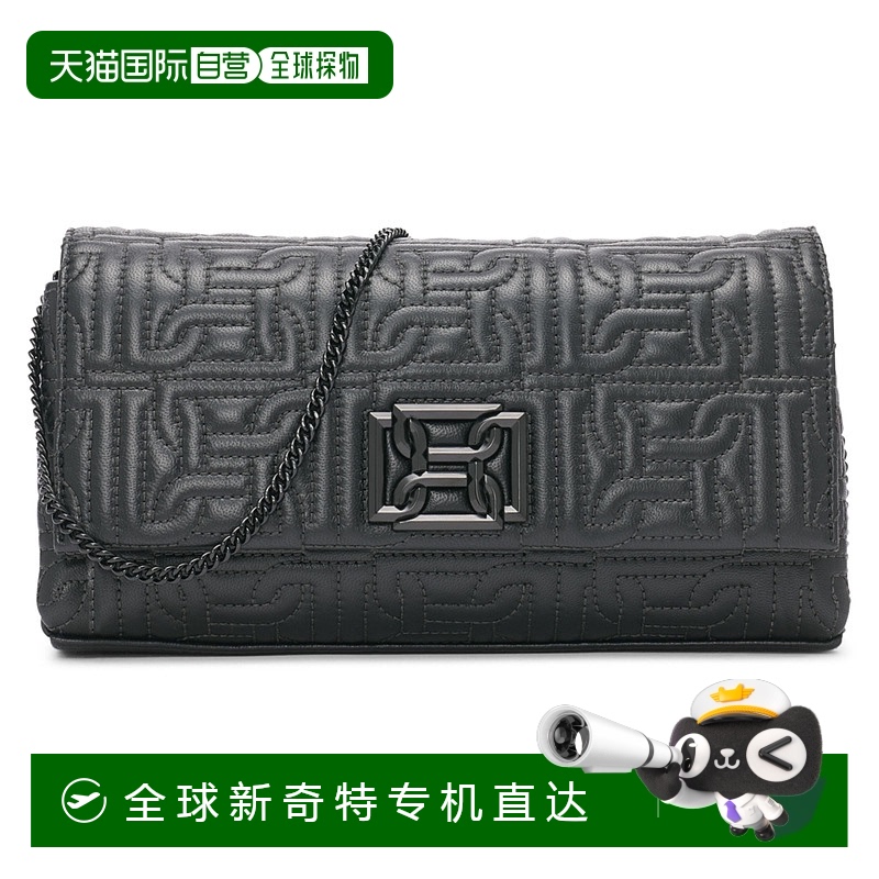 自營 dkny德萊尼離合器-黑色唐可娜兒手拿包 【美國奧萊】直發(fā)