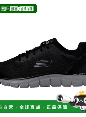 自营Skechers Track - Broader Black / Charcoal  232698W-BKCC