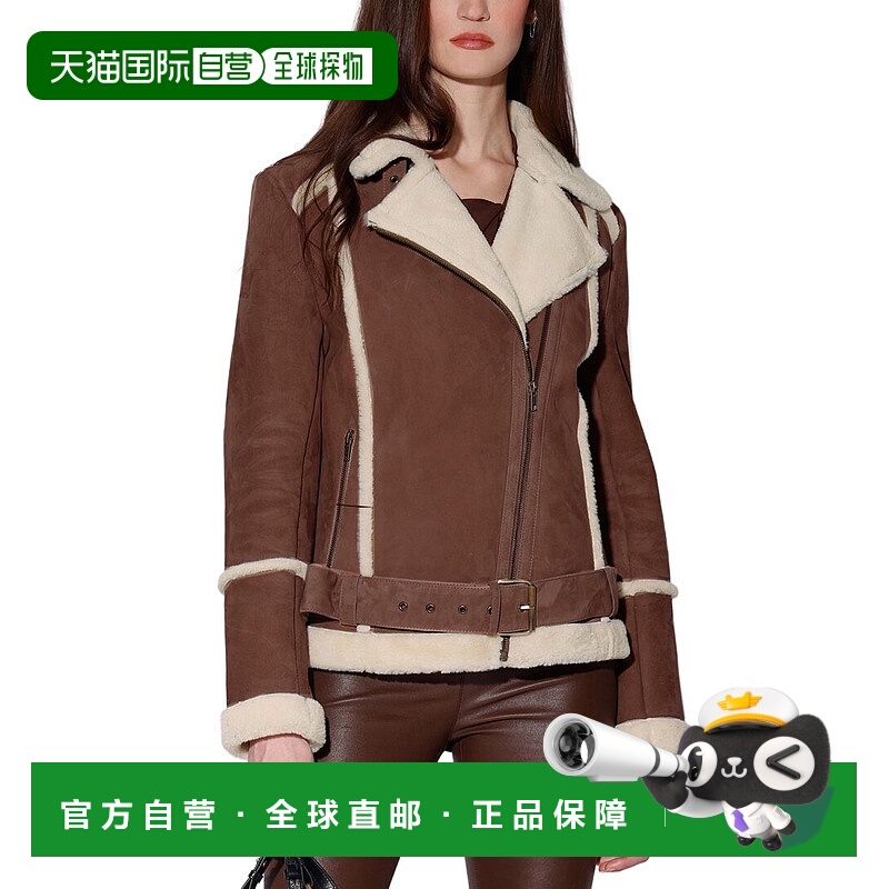 自营Walter Baker Jessica Suede Jacket - white 美国奥莱直发