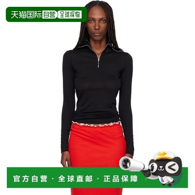 1h可退 香港直邮潮奢 Jil Sander 吉尔 桑达 女士 黑色 Lightweig