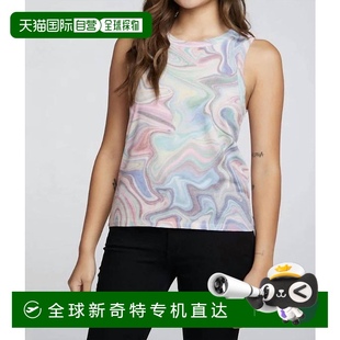 自营 chaserRpet 复古针织开衩后背高低肌肉背心 大理石礁
