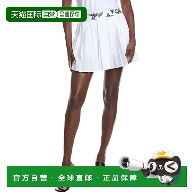自营Johnny Was Bee Active Pleated Tennis Skirt - white 美国