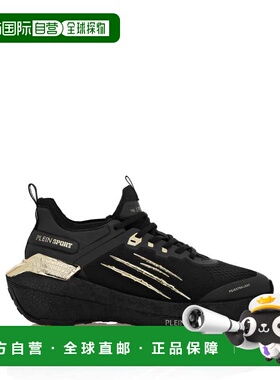 自营plein sportSTEALTH RUNNER EXTRA LIGHT - black/lightgold