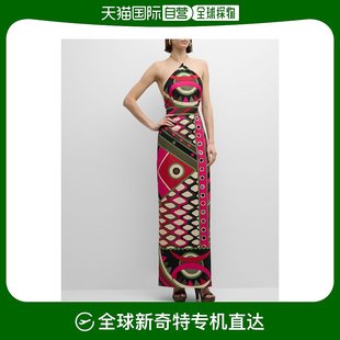 pucci emilio 女士 美国直邮 连衣裙真丝背心长裙