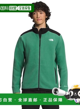自营The North Face Alpine Polartec 200 NF0A7WWLPK1男式绿色羊
