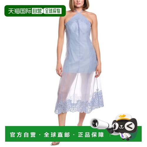 自营AMUR Dylan Midi Dress - blue 美国奥莱直发连衣裙吊带