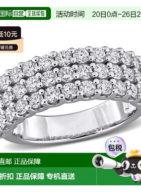 自营Created Forever 1 3/4ct TW Lab-Grown Diamond Triple Row