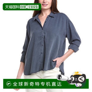 splendid华丽 直发新款 Ella衬衫 美国奥莱 蓝色 自营