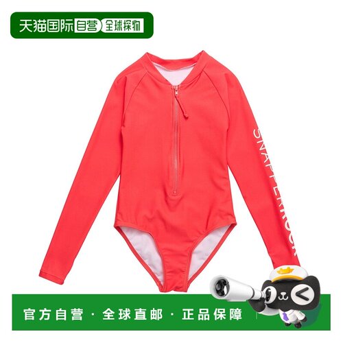 自营Snapper Rock Watermelon Sustainable Surf Suit - red 美国