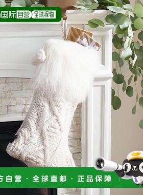 自营 safavieh饼干袜 - 白色 美国奥莱直发