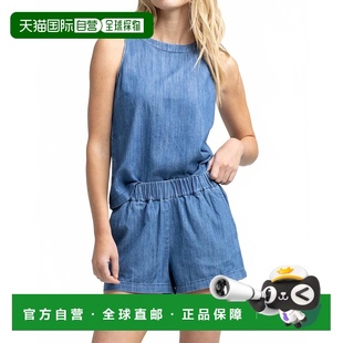 Ellen牛仔短褲 自營(yíng) southern tideMary 美國(guó)奧 中洗靛藍(lán)