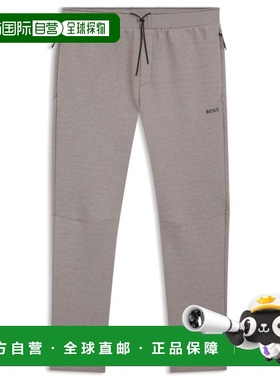 自营bossReflective-detail tracksuit bottoms in a regular fit