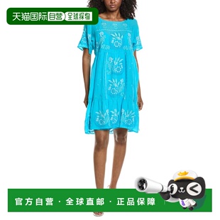 blue 自营Johnny 美国奥莱直发 Dress Tiered Was Raglan