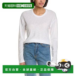 自营 James Perse 宽松 T 恤 - 白色  美国奥莱直发夏季长袖