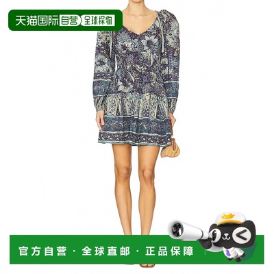 自营 ulla johnson安妮卡连衣裙在波尔托菲诺 - 波尔托菲诺 美国
