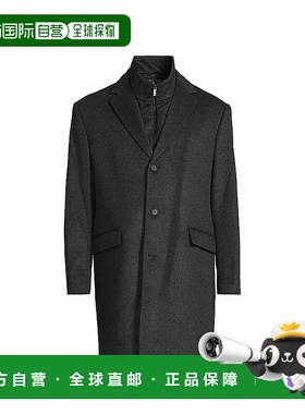1h可退 【美国直邮】saks fifth avenue 男士 大衣西装
