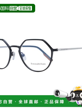 自营Ermenegildo Zegna Titanium Glasses Men's (Frames) - blac