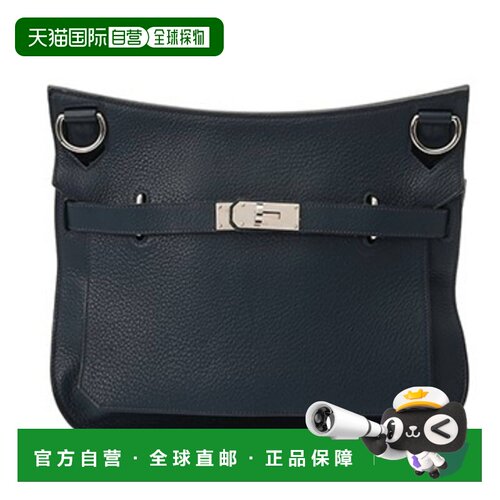 自营Hermes Taurillon Clemence Leather Shoulder Bag (Pre-Owne