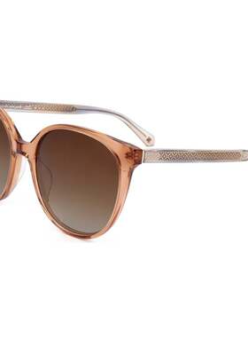 自营Kate Spade女式56毫米灰色太阳镜-棕色 美国奥莱直发