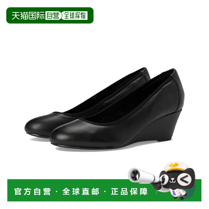 1h可退 【美国直邮】Rockport/乐步女士时装单鞋浅口真皮一脚蹬休