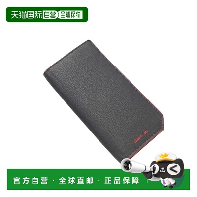 自营Cerruti 1881 Calfskin Men Men's Wallet - blue 美国奥莱直