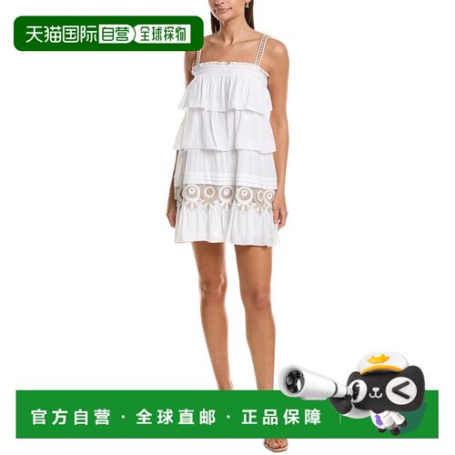 自营Ramy Brook Anahi Mini Dress - Ivory 连衣裙美国直发奥莱