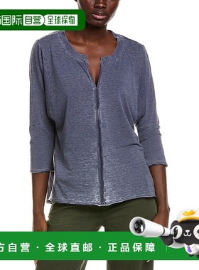 自营XCVI Burnout Huron Top - purple 美国奥莱直发上衣