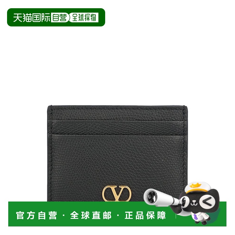 1h可退 香港直邮潮奢 Valentino 华伦天奴 女士 VLogo 簽名卡包 6