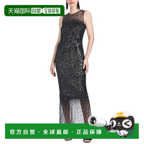 自营Sachin & Babi Candice Gown - black 美国奥莱直发连衣裙