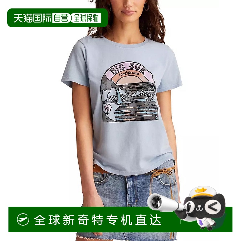 1h可退 【美国直邮】lucky brand 女士 上装T恤