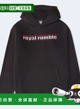 自营Aeropostale Wwe Royal Rumble Pullover Hoodie - grey 美国