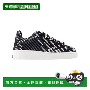 黑色 自营LF 合成材料 Burberry 美 盒形针织运动鞋