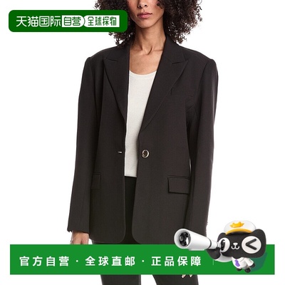 自营Toccin Willa Boyfriend Blazer - Black 外套美国直发奥莱