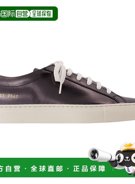 自营Achilles Shiny Sneakers - COMMON PROJECTS - Leather - Bl