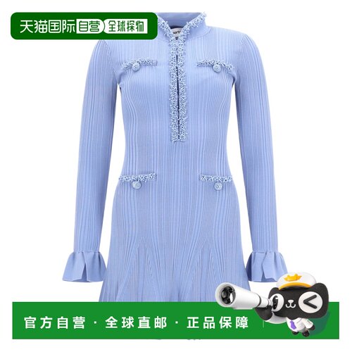 香港直邮Self-Portrait 连衣裙 RS26-555S-BL_BLUE