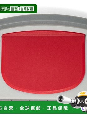 自营 Norpro 嵌套切碎器和刮刀套装，3 件套餐具，红色和灰色 -