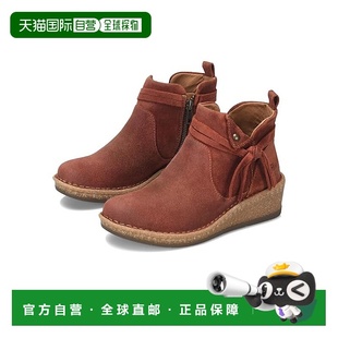 宝蕴 女士 Vaughn 1h可退 orange橙色 born 短靴 舒 香港直邮潮奢