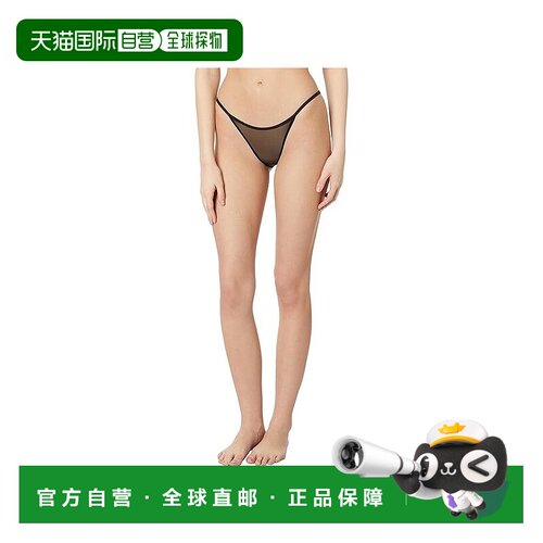 自营Only Hearts Whisper String Bikini Womens  Black Sheer Un