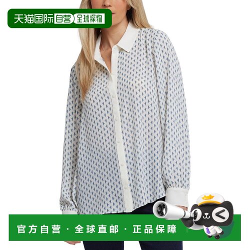 自营NYDJ Taylor Blouse - white 美国奥莱直发