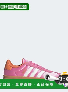 自营儿童adidas VL Court Bold鞋Junior-bliss粉红色/灰白色/暗橙